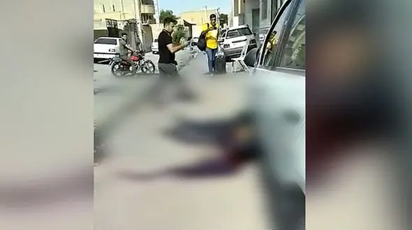 فیلم صحنه خودکشی دزد طلافروشی در اصفهان / مرد طلافروش هم کشته شد