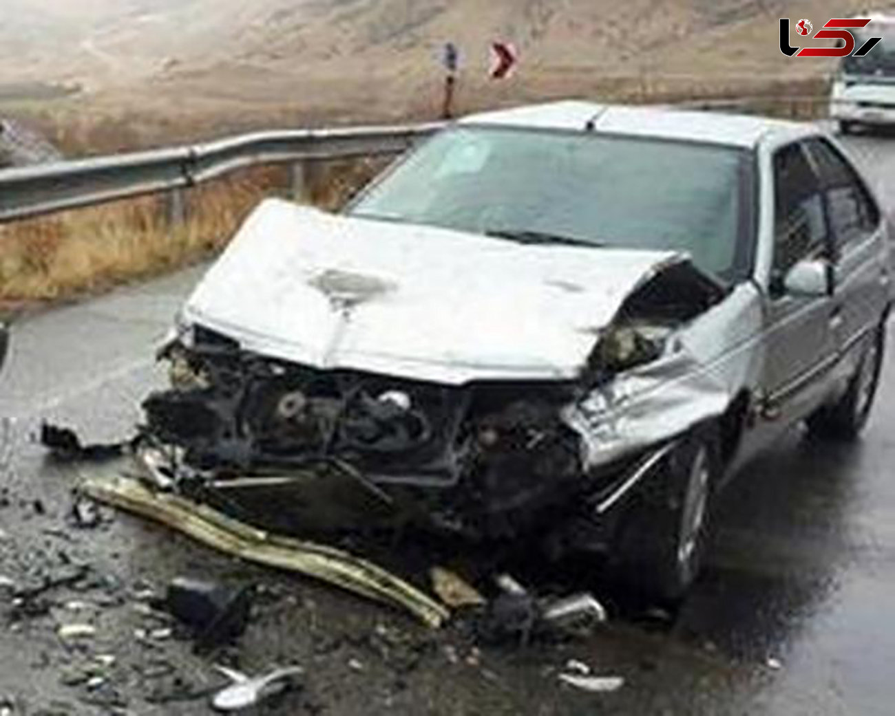 تصادف مرگبار 2 پژو در استان فارس