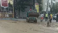 وضعیت آماده‌باش در مرند؛ بسیج تجهیزات شهرداری برای مهار سیلاب