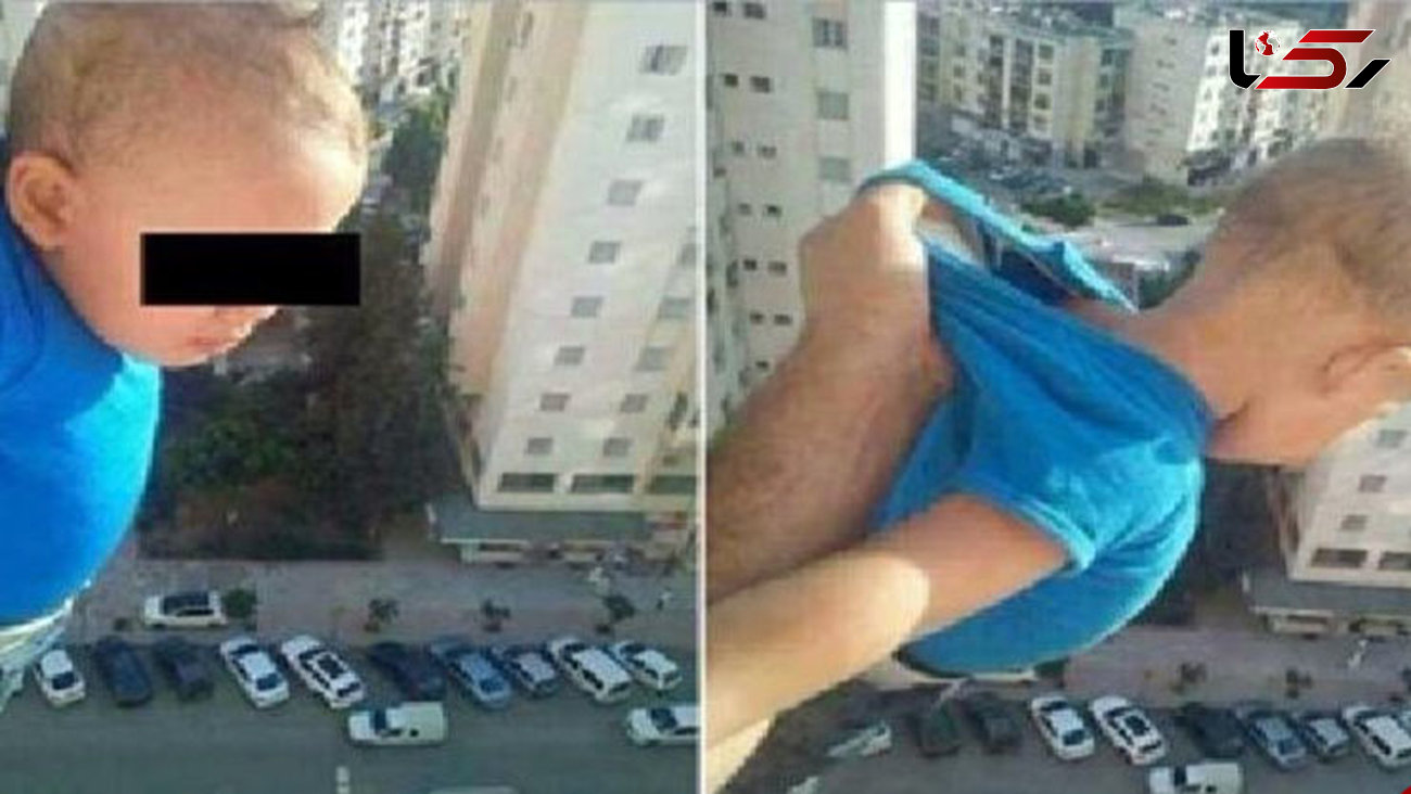 اقدام احمقانه یک مرد الجزایری برای بدست آوردن ۱۰۰۰ لایک در فیس‌بوک/بچه این مرد تا آستانه مرگ پیش رفت + عکس 