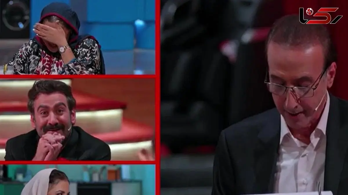 سکانس فوق خنده دار شفرونی با خبر خوانی گوینده نوستالژی،محمدرضا حیاتی: رویا میرعلمی و نسیم ادبی رسما غش کردن از خنده