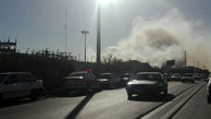 آتش سوزی در کارخانه صنعتی جاده مخصوص کرج +عکس