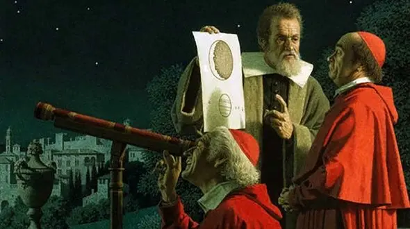 نقاشی حیرت انگیز گالیله از ماه در سال 1609! + عکس
