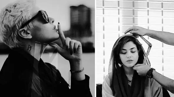 سکانسی از سریال پدر با بازی ریحانه پارسا