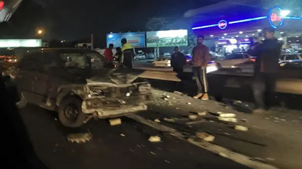 فوری/تصادف زنجیره ای در نزدیکی وردآورد 