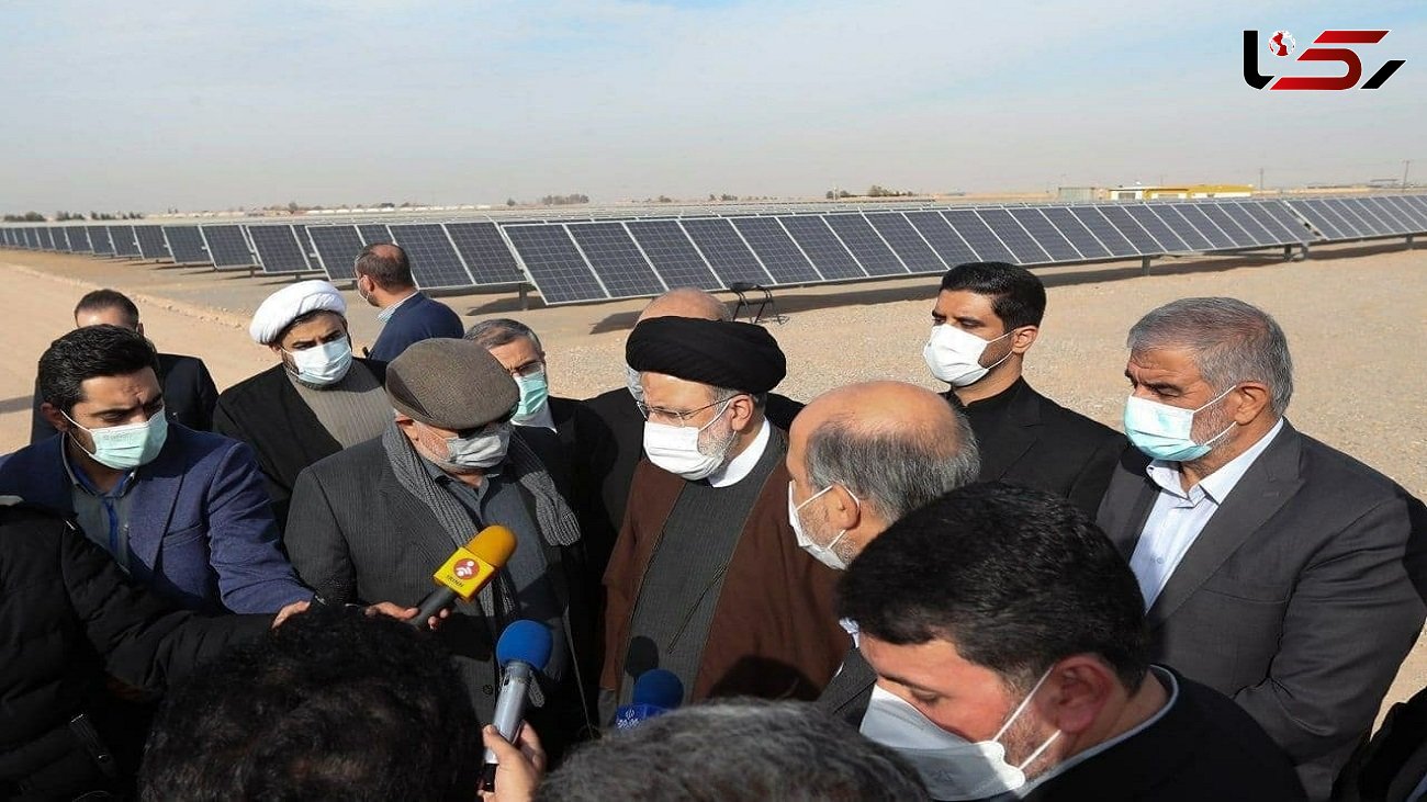 دستور رئیسی برای توسعه نیروگاه های خورشیدی در استان یزد + فیلم 