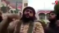 به هلاکت رسیدن تروریست داعشی هنگام رجزخوانی+فیلم 