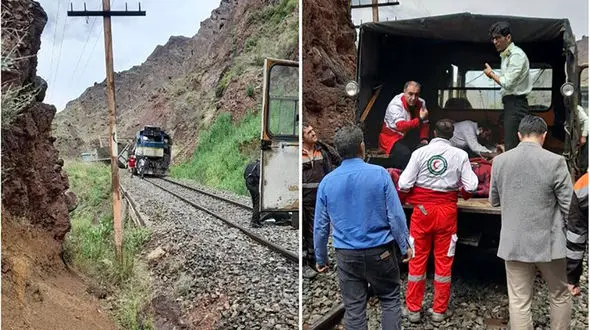 قطار باری از مرز ایران خارج شد + جزئیات