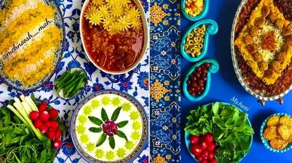 هنر سرو غذا به سبک ایرانی؛ 15 ایده جذاب سنتی که مهمان‌ ها را شگفت‌ زده می‌ کند