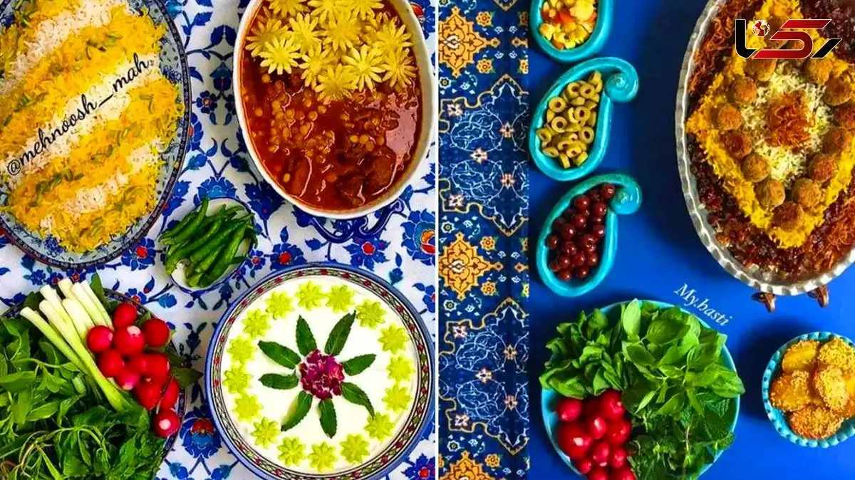 هنر سرو غذا به سبک ایرانی؛ 15 ایده جذاب سنتی که مهمان‌ ها را شگفت‌ زده می‌ کند