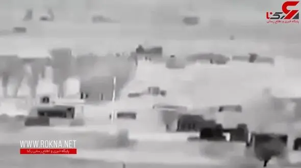 انهدام خودروی تروریست‌ها در خاک سوریه توسط تانک «T-90A» + فیلم