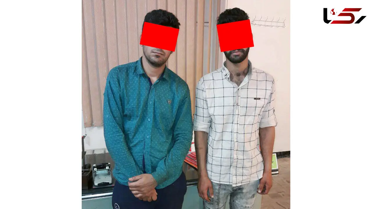 دزدان با ماژیک قرمز یادگاری می نوشتند+عکس