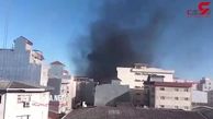آتش سوزی شدید در یک منزل مسکونی بابل+عکس+فیلم