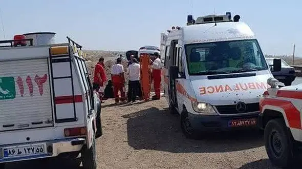 زخمی شدن 5 نفر در واژگونی پژوپارس در جاده میامی به سبزوار