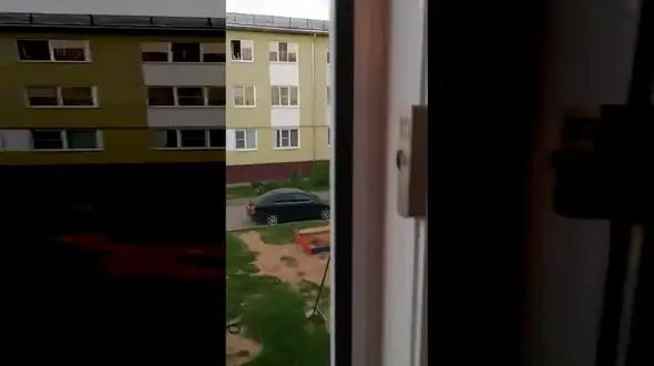 وحشت 3 کودک داخل آپارتمان در حال سوختن + فیلم فداکاری
