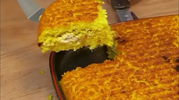 روش پخت ته چین مرغ + فیلم