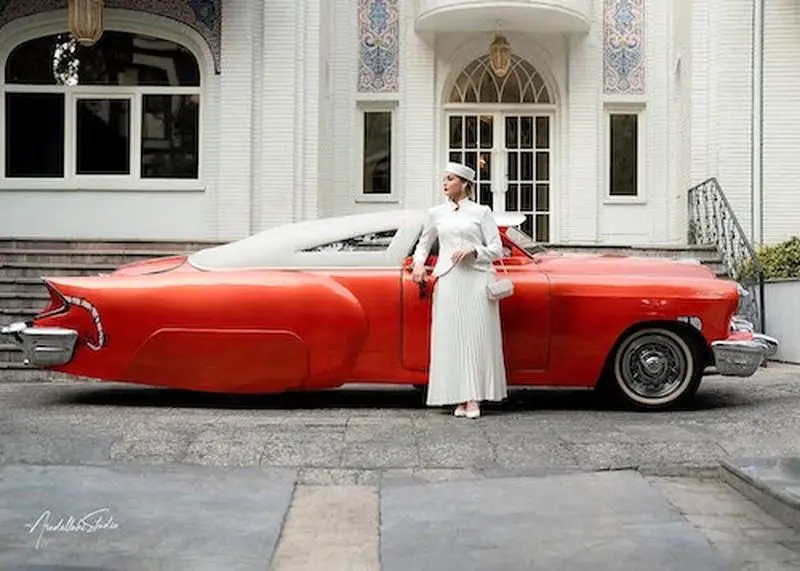 استایل سفید نیلوفر پارسا