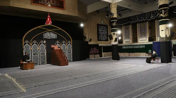 اولین شب مراسم عزاداری حضرت اباعبدالله الحسین علیه‌السلام