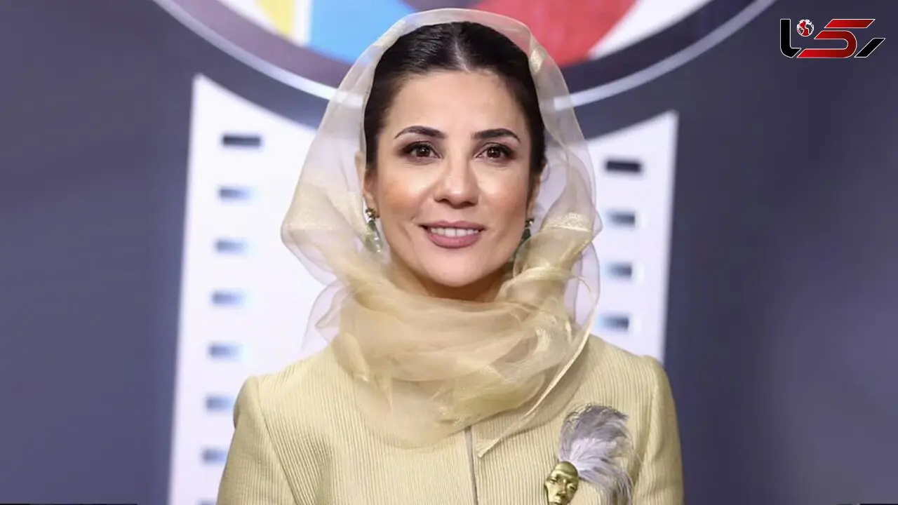 استایل متفاوت سارا بهرامی در اختتامیه جشنواره سینمایی / کاربران لقب ترسناک به خانم بازیگر دادند!