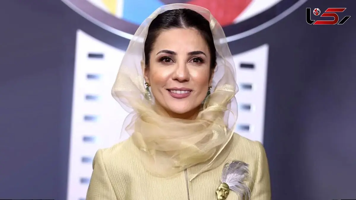 استایل متفاوت سارا بهرامی در اختتامیه جشنواره سینمایی / کاربران لقب ترسناک به خانم بازیگر دادند!