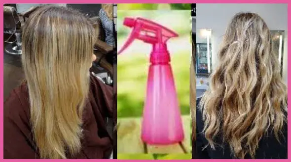 در خانه اسپری موج دار کردن مو بسازید