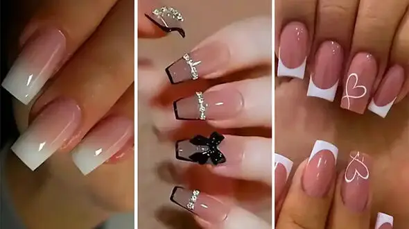 طراحی ناخن در رنگ های نود + عکس