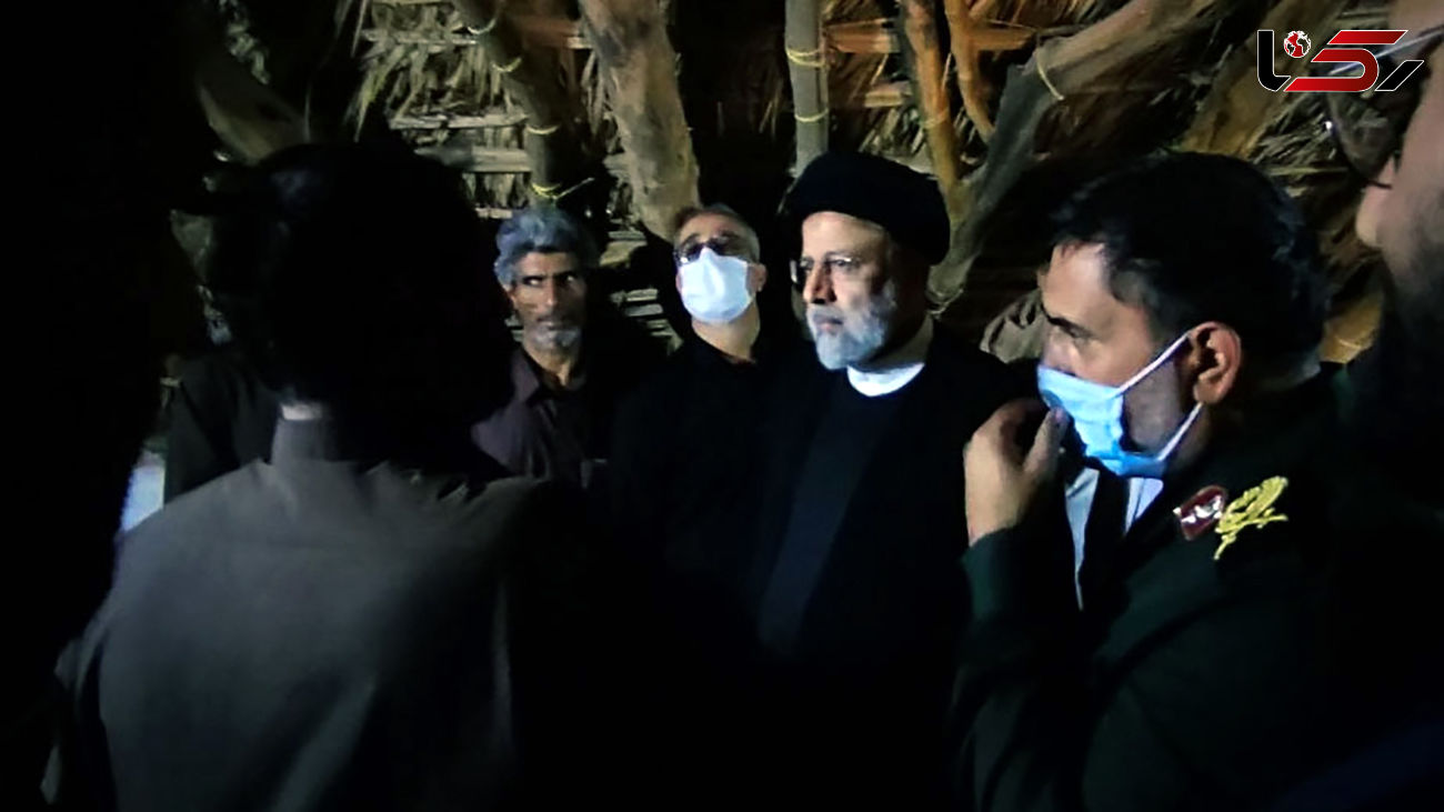 رئیسی با مردم روستای تنگ‌شاه کرمان رو در رو دیدار و گفتگو کرد