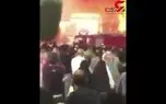 آتش سوزی وحشتناک داخل حرم امام حسین (ع) در کربلا + فیلم