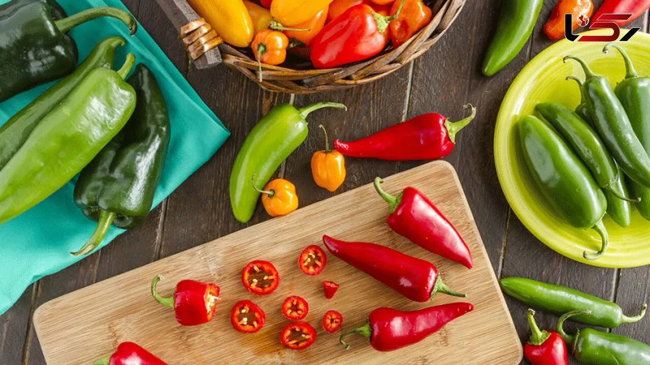 فواید مصرف فلفل تند و شیرین