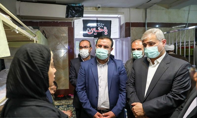 (تصاویر) زنان بازداشت شده اعتراضات در ندامتگاه زنان تهران 