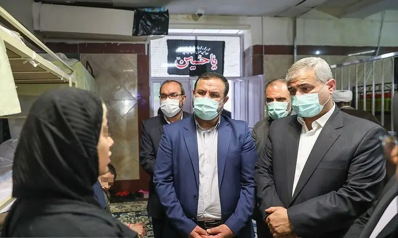 (تصاویر) زنان بازداشت شده اعتراضات در ندامتگاه زنان تهران 