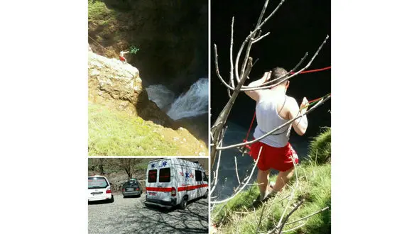 آبشار شلماش سومین قربانی سلفی را گرفت / اینبار جوان 26 ساله قربانی شد +عکس