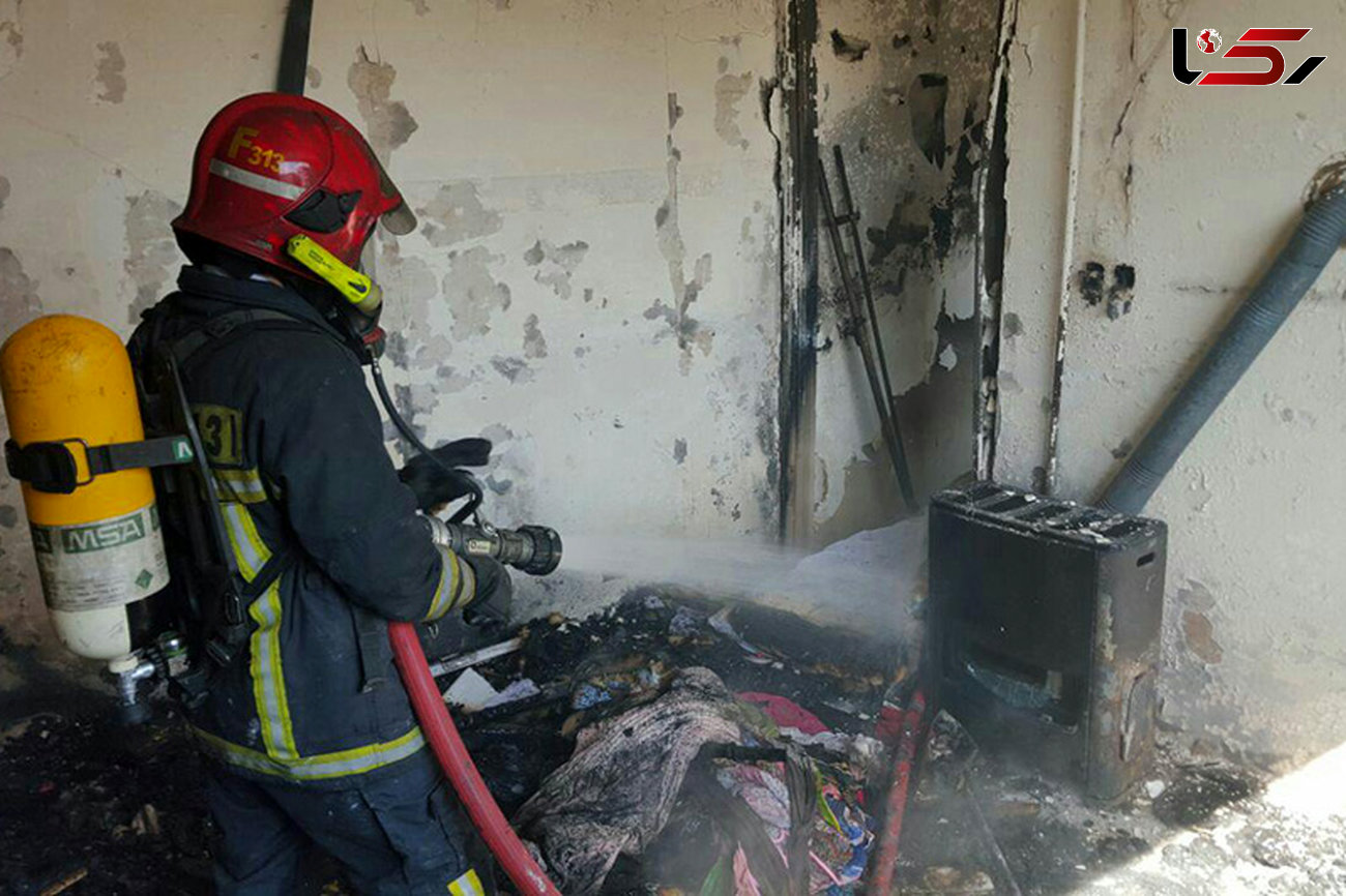 تخریب واحد مسکونی در اثر نشت گاز در قروه