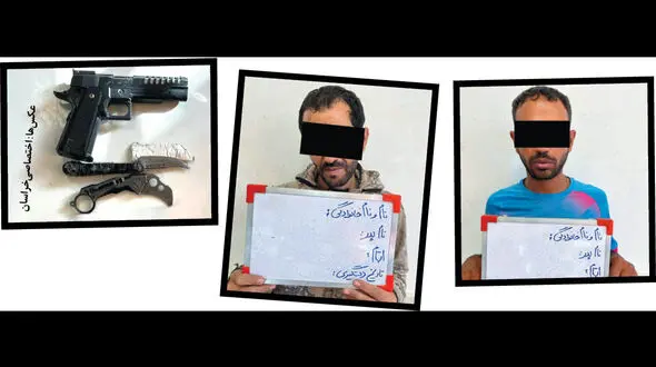 این 2 مرد را می شناسید ؟! / آنها به کارتن خواب ها هم رحم نمی کردند چه برسد به مردم عادی !