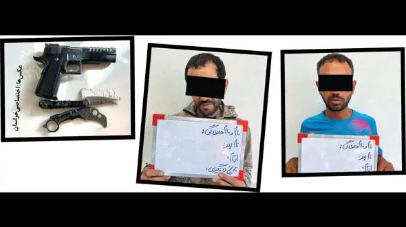 این 2 مرد را می شناسید ؟! / آنها به کارتن خواب ها هم رحم نمی کردند چه برسد به مردم عادی !