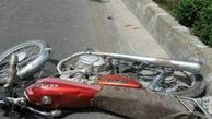 واژگونی مرگبار موتور سیکلت در جاده ضیاآباد قزوین / راننده به تنهایی مقصر نبود!