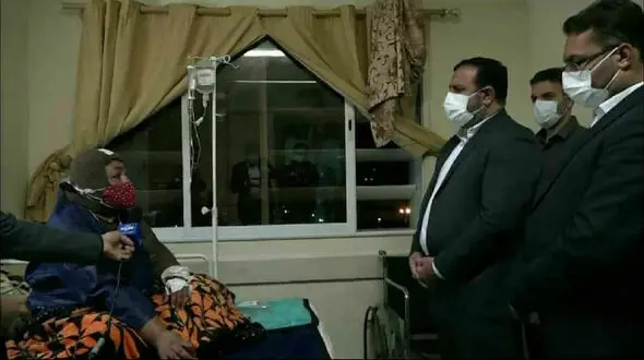اولین عکس از زن بندرعباسی که خود را به آتش کشید / او به رییس دادگستری چه گفت؟ 