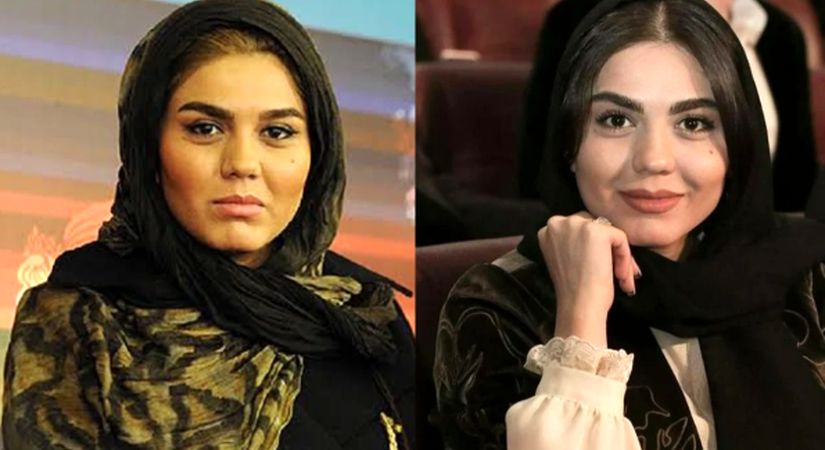 آزاده زارعی بازیگر آوای باران به همراه پدر، مادر و برادرش + عکس