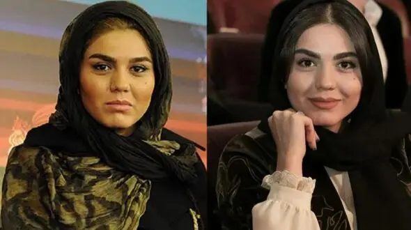 آزاده زارعی بازیگر آوای باران به همراه پدر، مادر و برادرش + عکس
