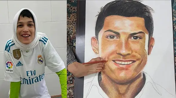 پرسپولیس گلایه های دختر هنرمند را شنید/ فاطمه حمامی به ملاقات رونالدو می‌ رود