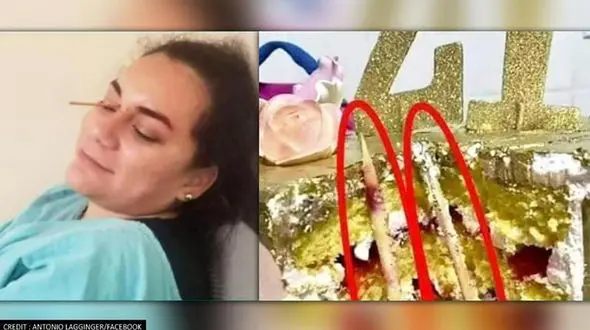 شوخی دوستان زن جوان در جشن تولد خون به راه انداخت + عکس 