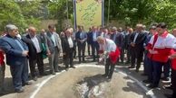 کلنگ‌زنی مجتمع پزشکان جمعیت هلال احمر شهرستان خوانسار