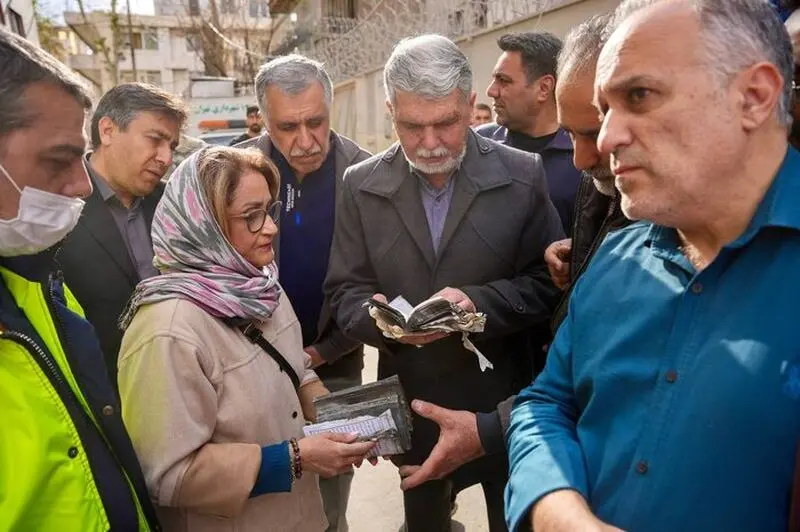 علی سلیمانی و همسرش سهیلا 