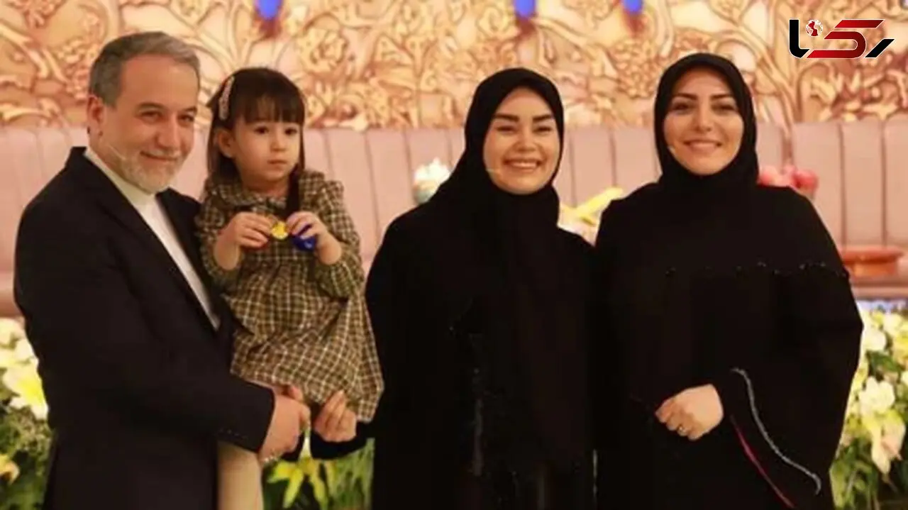 عراقچی و همسر جوانش برای دومین بار دختردار شدند؛ اسم خواهر سوگل، ایران هست؟/ آقای وزیر در تلویزیون جواب می‌دهد+ویدیو