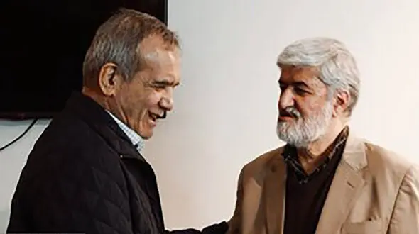 مطهری: پزشکیان از رهبری هزینه نکرد / با گفتن واقعیات شفاف‌ سازی کرد 