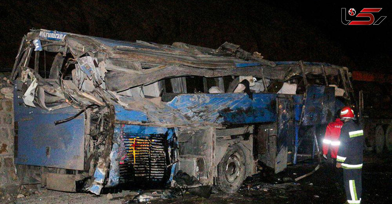 جزئیات حادثه سقوط وحشتناک اتوبوس به دره در سوادکوه / 13 کشته، 18 زخمی + عکس