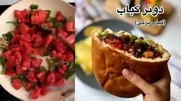 ساندویچ دونر خوشمزه درست کنیم؟ | فیلم