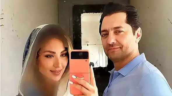 رونمایی از فرش لاجوردی رنگ و سنتی خانه بهرام رادان+عکس/ چقدم به رنگ مبلاشون میاد