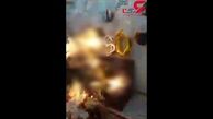 فیلم لحظه آتش گرفتن 2 دختر در جشن تولد ایرانی  + تصویر