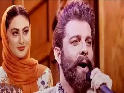 آواز شاد؛ خواستگار سابق مریم مومن تو تی وی براش نگاه کن تو چشمام مریم میخونه/چه عصبیه